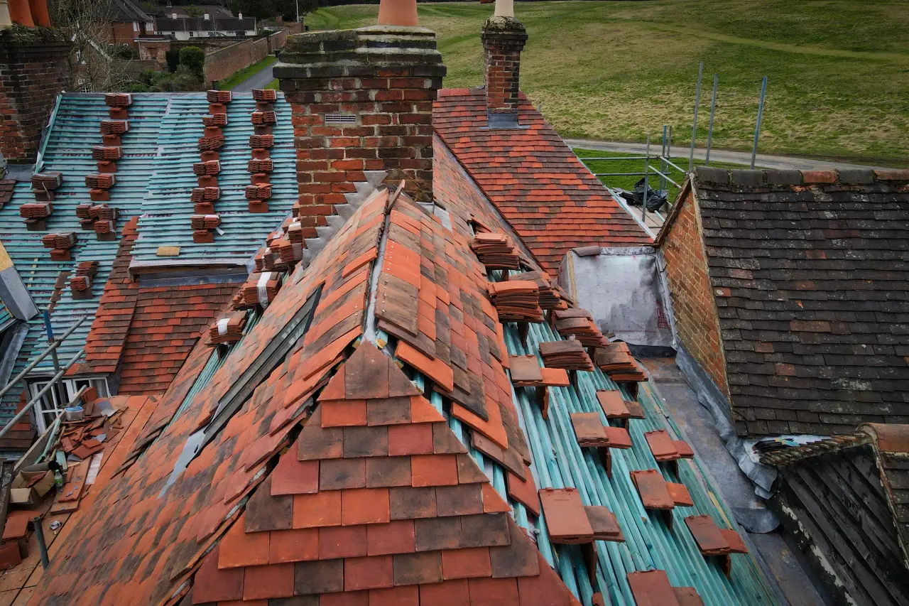 New roof installation by Vanguard Roofing